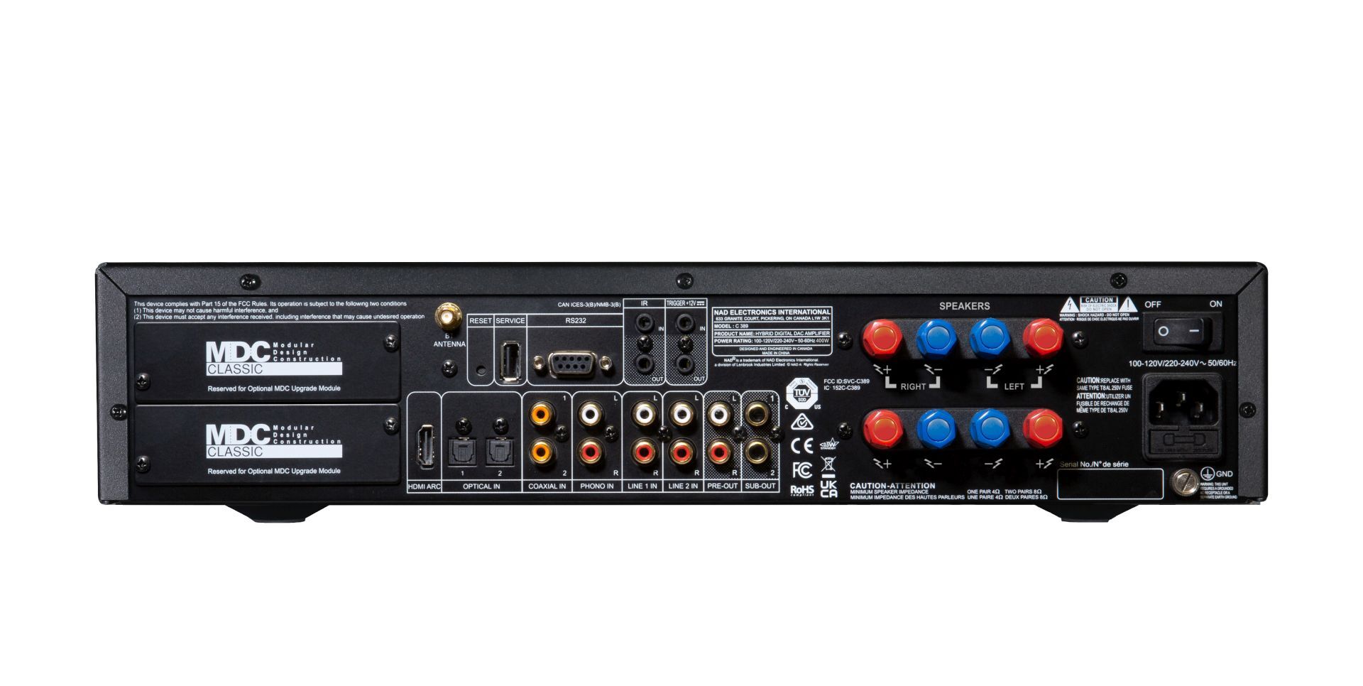 NAD C389 Zwart - Afbeelding 3