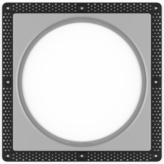 Bowers & Wilkins FPK8SQ stuc frame (incl Vierkante Grill) Wit - Afbeelding 2
