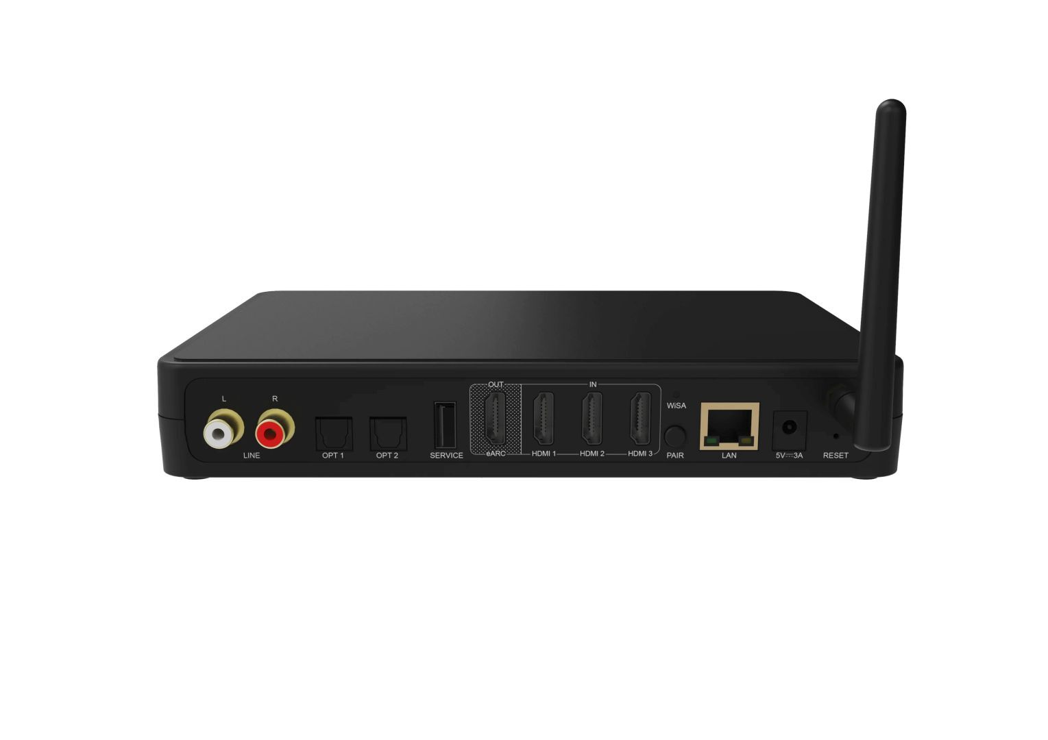 System Audio Surround WISA Hub Zwart - Afbeelding 4