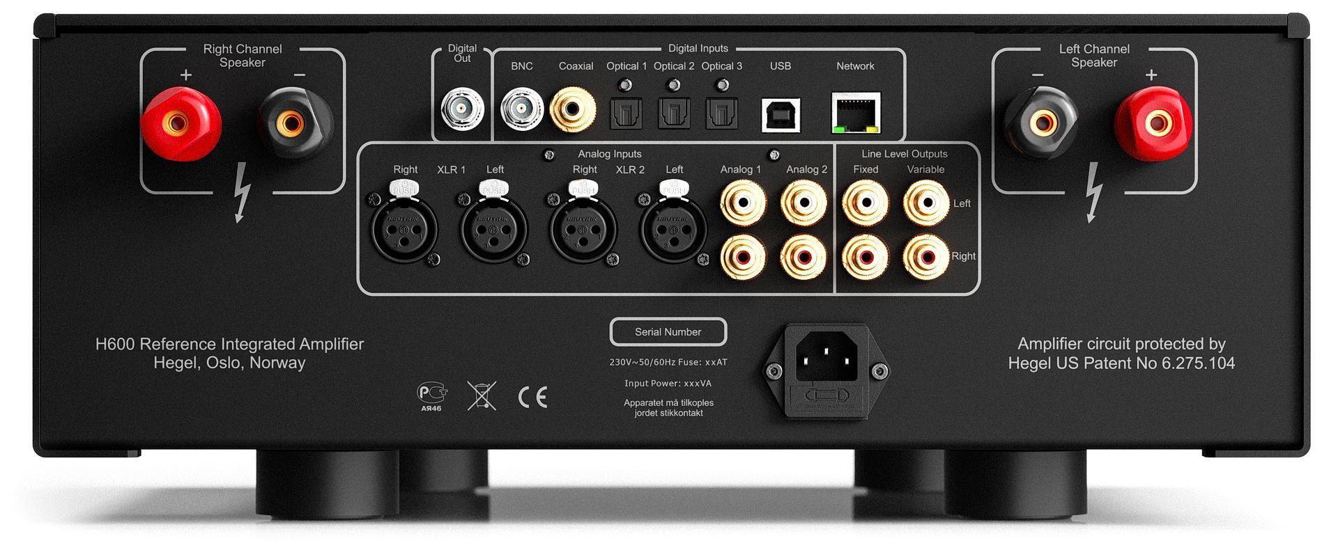Hegel H600 Zwart - Afbeelding 3