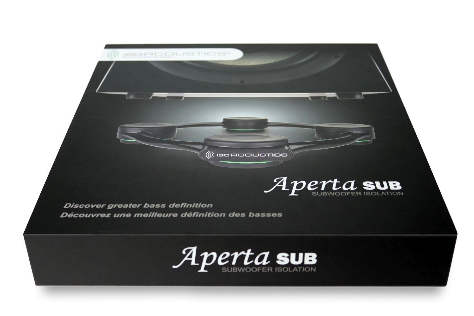 IsoAcoustics Aperta SUB Zwart - Afbeelding 4