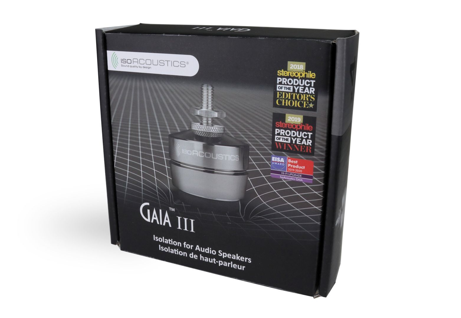 IsoAcoustics Gaia III Single Donker chroom - Afbeelding 3
