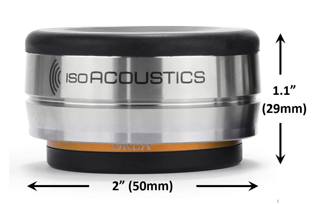 IsoAcoustics Orea Bronze Single Donker chroom - Afbeelding 2