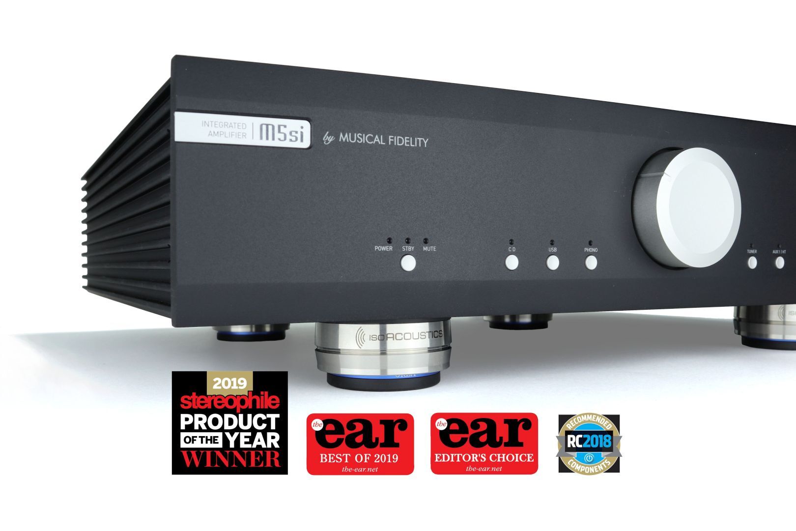 IsoAcoustics Orea Indigo Single Donker chroom - Afbeelding 3