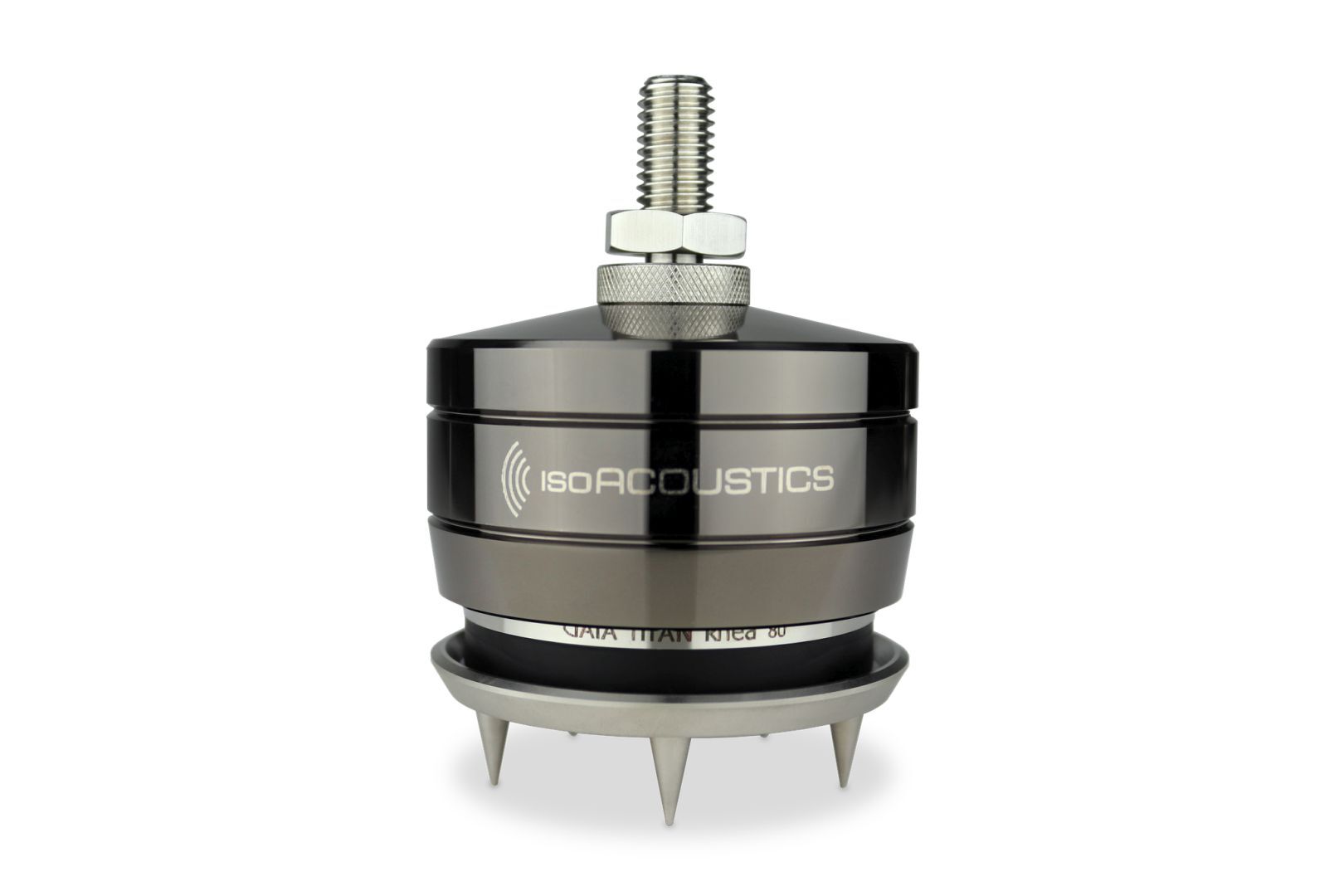 IsoAcoustics Titan Rhea Single Donker RVS - Afbeelding 2