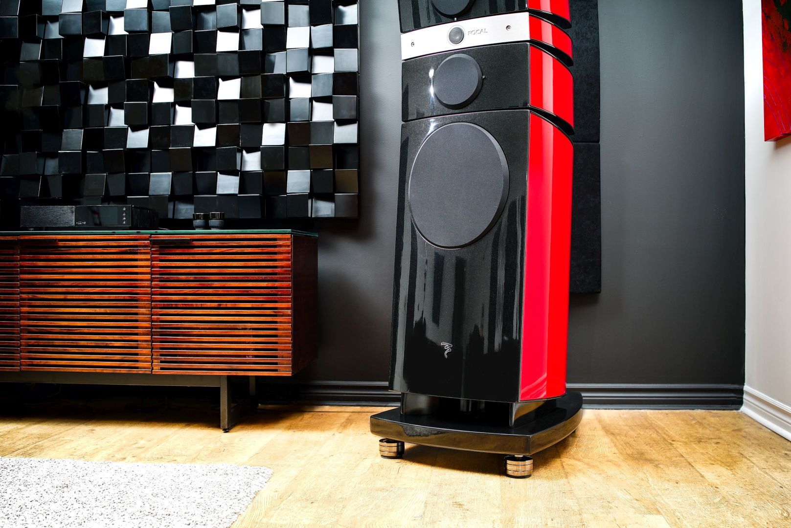 IsoAcoustics Titan RheaI (4x) Donker RVS - Afbeelding 4