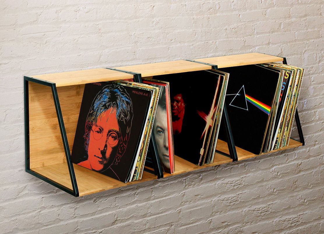 Norstone Vinyl LP Case Bamboo/Zwart - Afbeelding 9