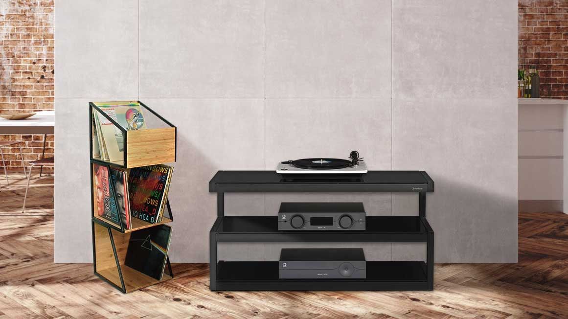 Norstone Vinyl LP Case Bamboo/Zwart - Afbeelding 8