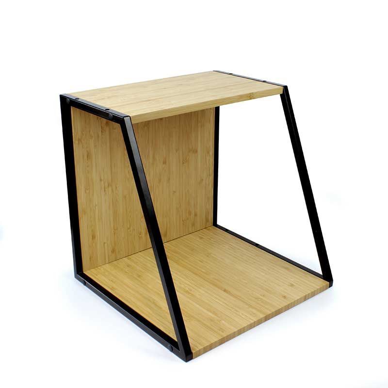 Norstone Vinyl LP Case Bamboo/Zwart - Afbeelding 3