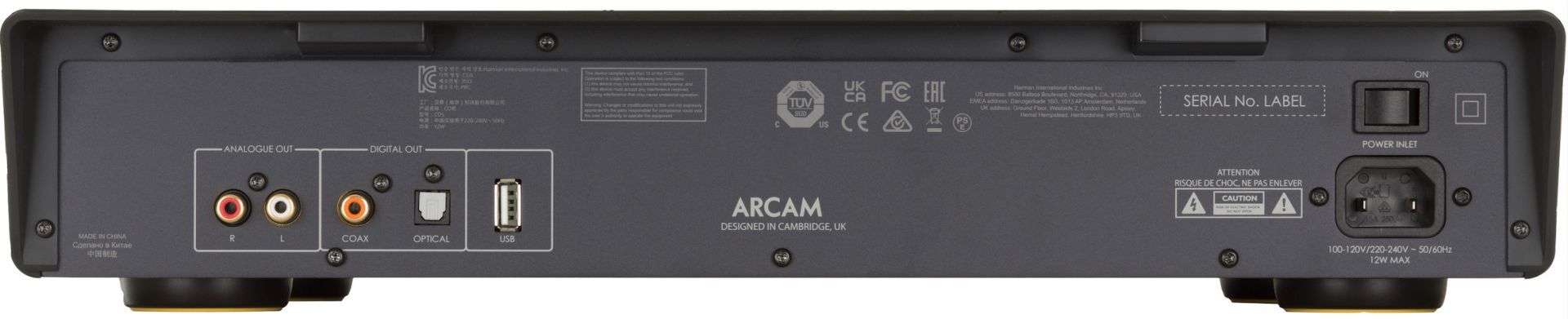 Arcam Radia CD5 Zwart - Afbeelding 3