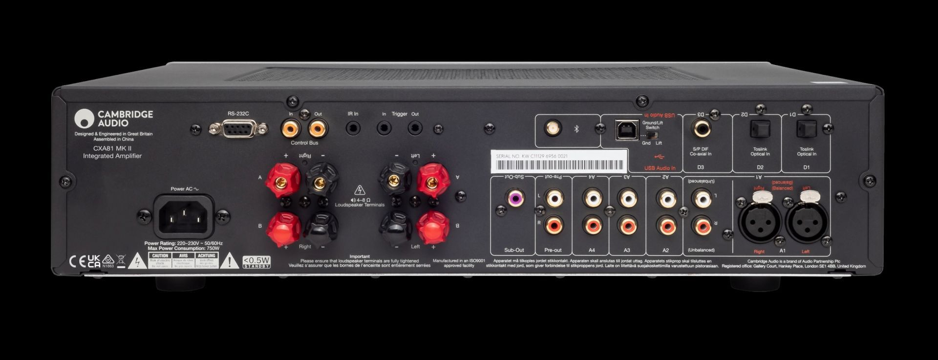 Cambridge CXA81 MKII Grey - Afbeelding 5