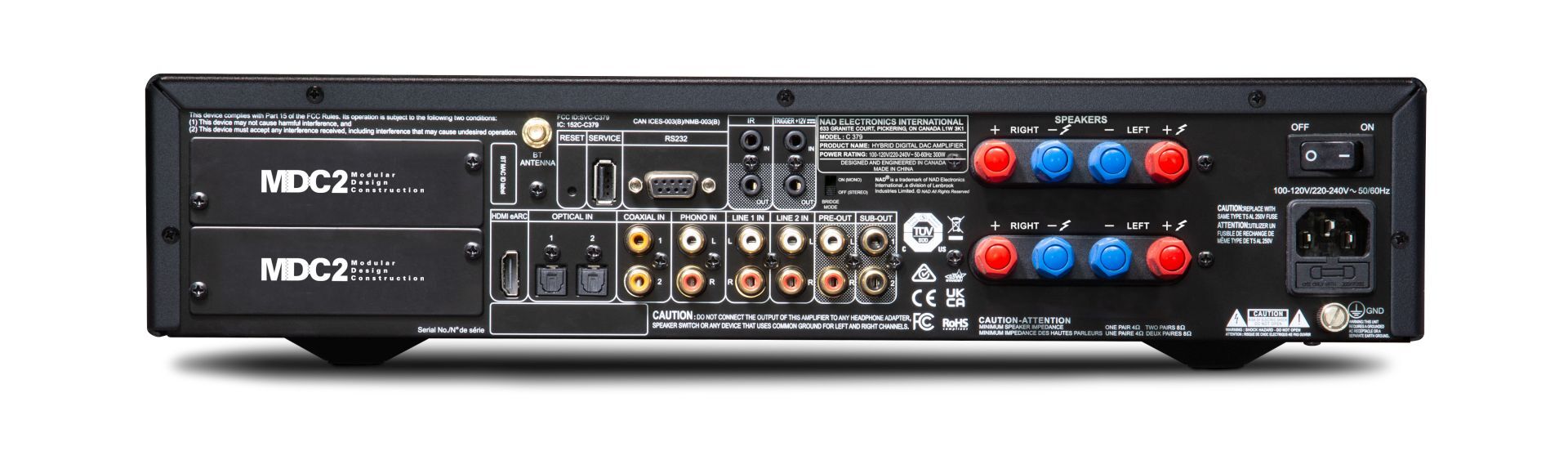NAD C379 Zwart - Afbeelding 3