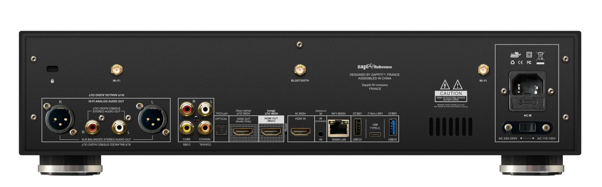 Zappiti Reference Zwart - Afbeelding 2