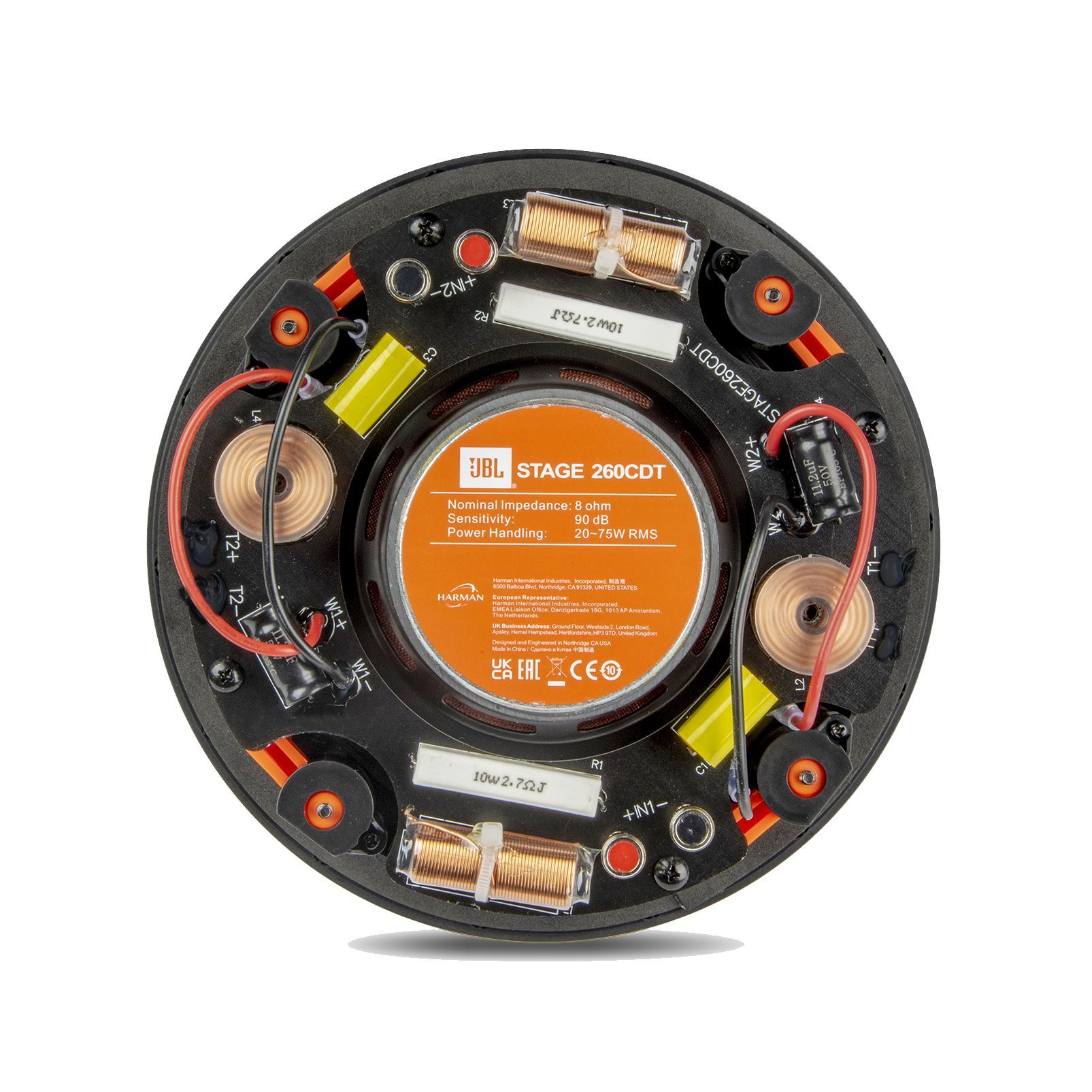 JBL Stage 260CDT Wit - Afbeelding 3