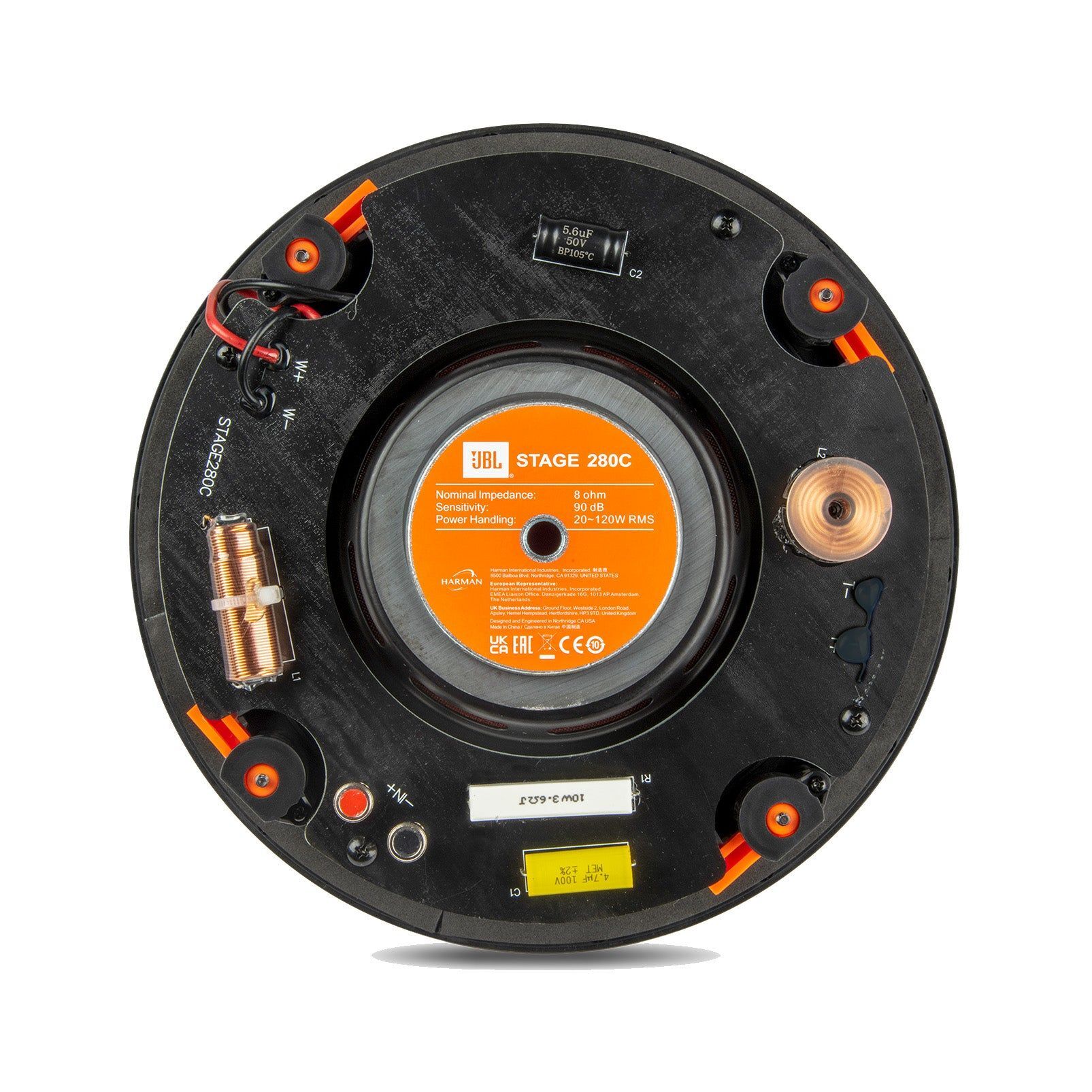 JBL Stage 280C Wit - Afbeelding 4