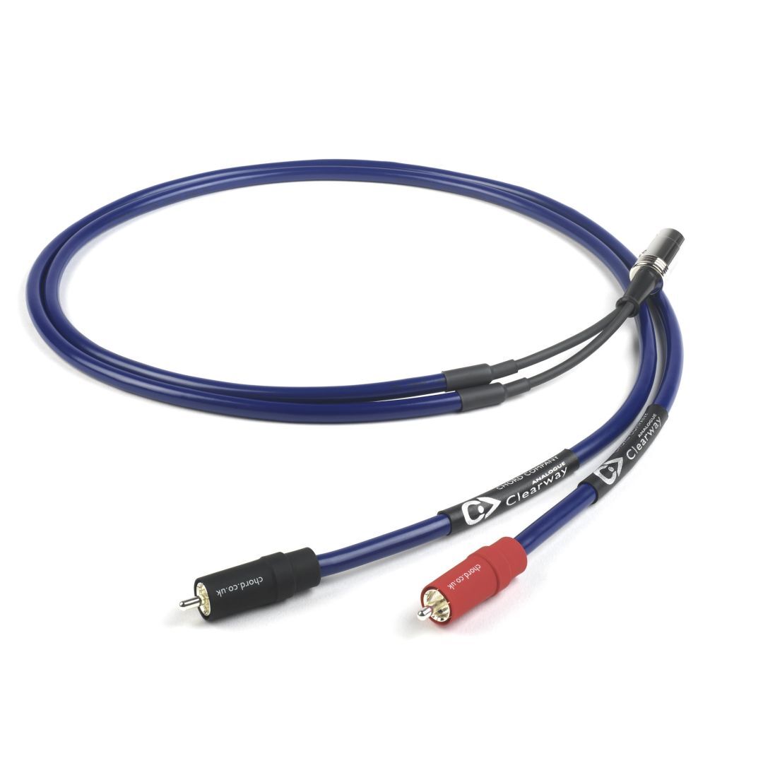 Chord ClearwayX 4 Pin DIN/RCA 1m. 1 m.