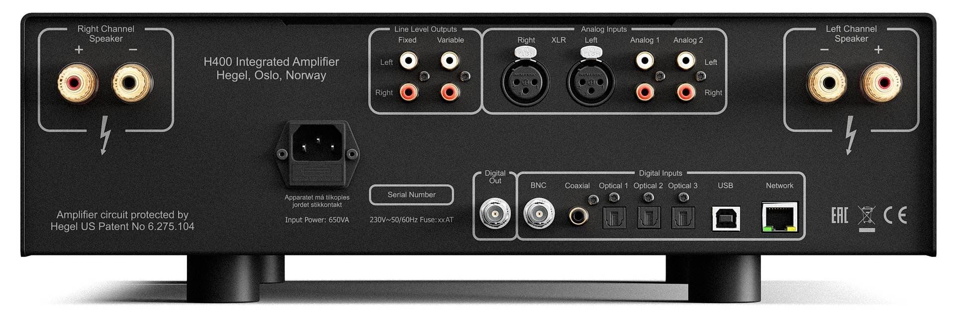 Hegel H400 Zwart - Afbeelding 5