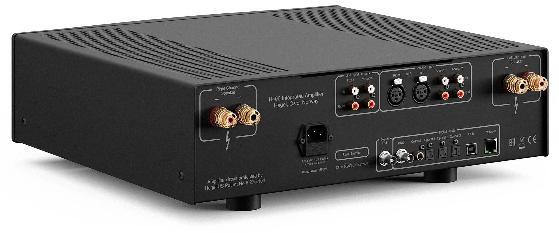 Hegel H400 Zwart - Afbeelding 4