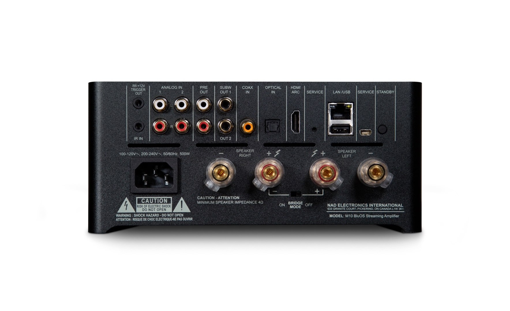 NAD M10 V3 Zwart - Afbeelding 3