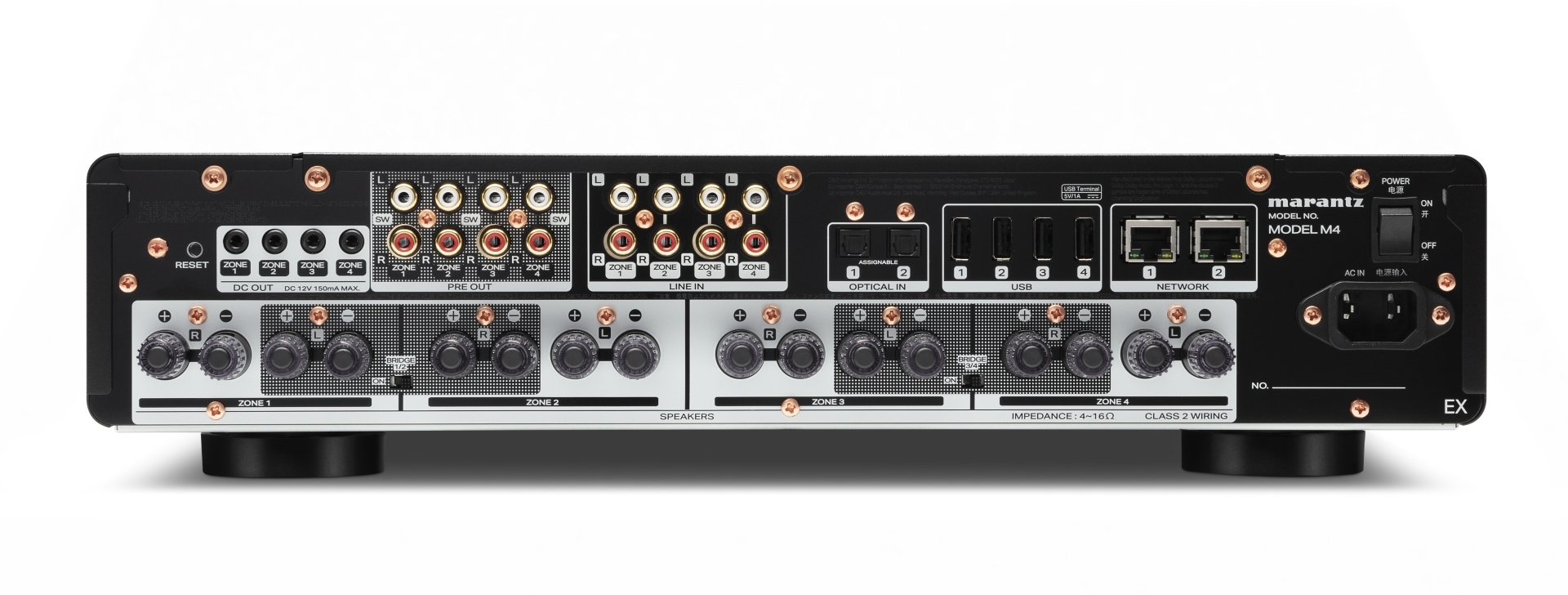 Marantz Model M4 Zwart - Afbeelding 4