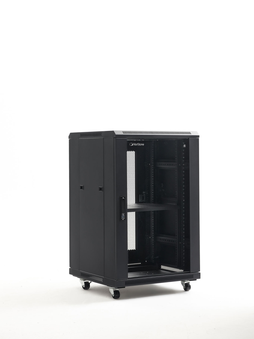 Norstone 19" Rack 18U Zwart