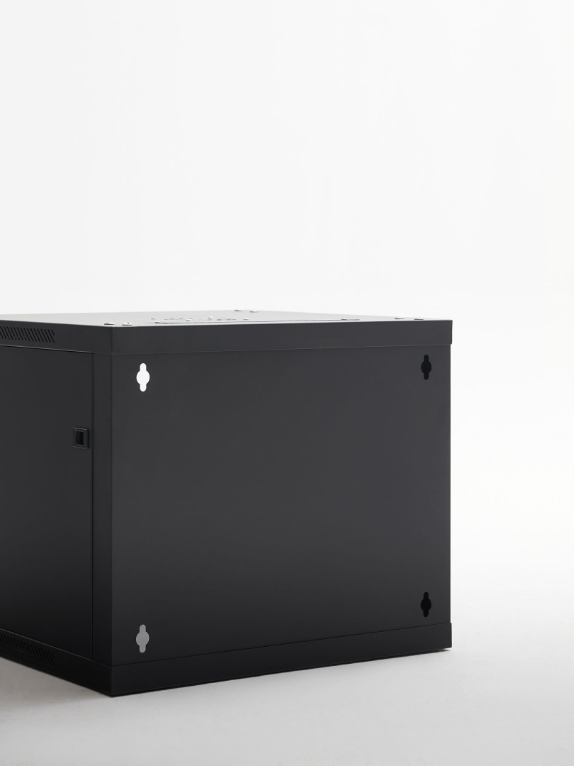 Norstone 19" Wall rack 18U Zwart - Afbeelding 4
