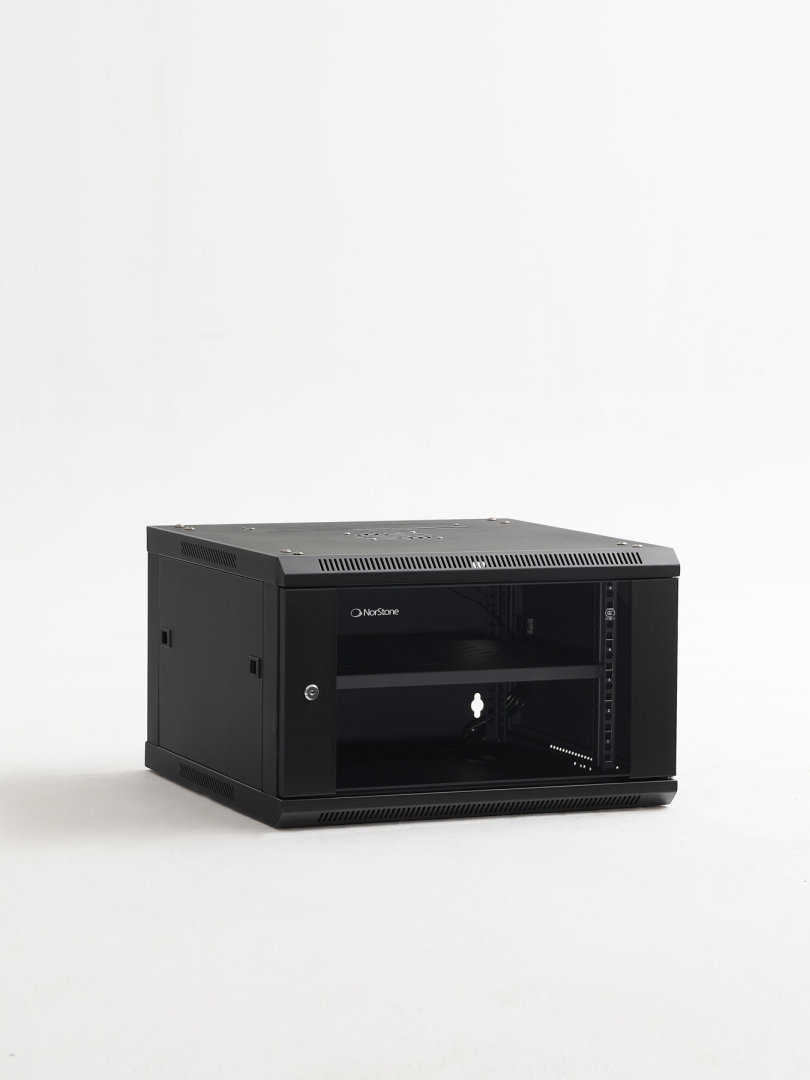 Norstone 19" Wall rack 6U Zwart