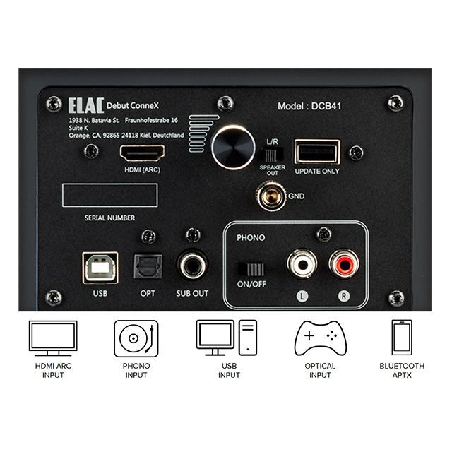 Elac ConneX DCB41 Adsum Wit - Afbeelding 6