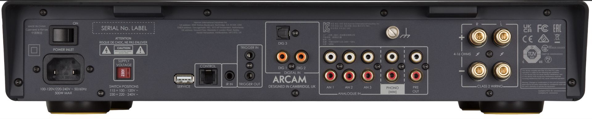 Arcam Radia A5+ Zwart - Afbeelding 3