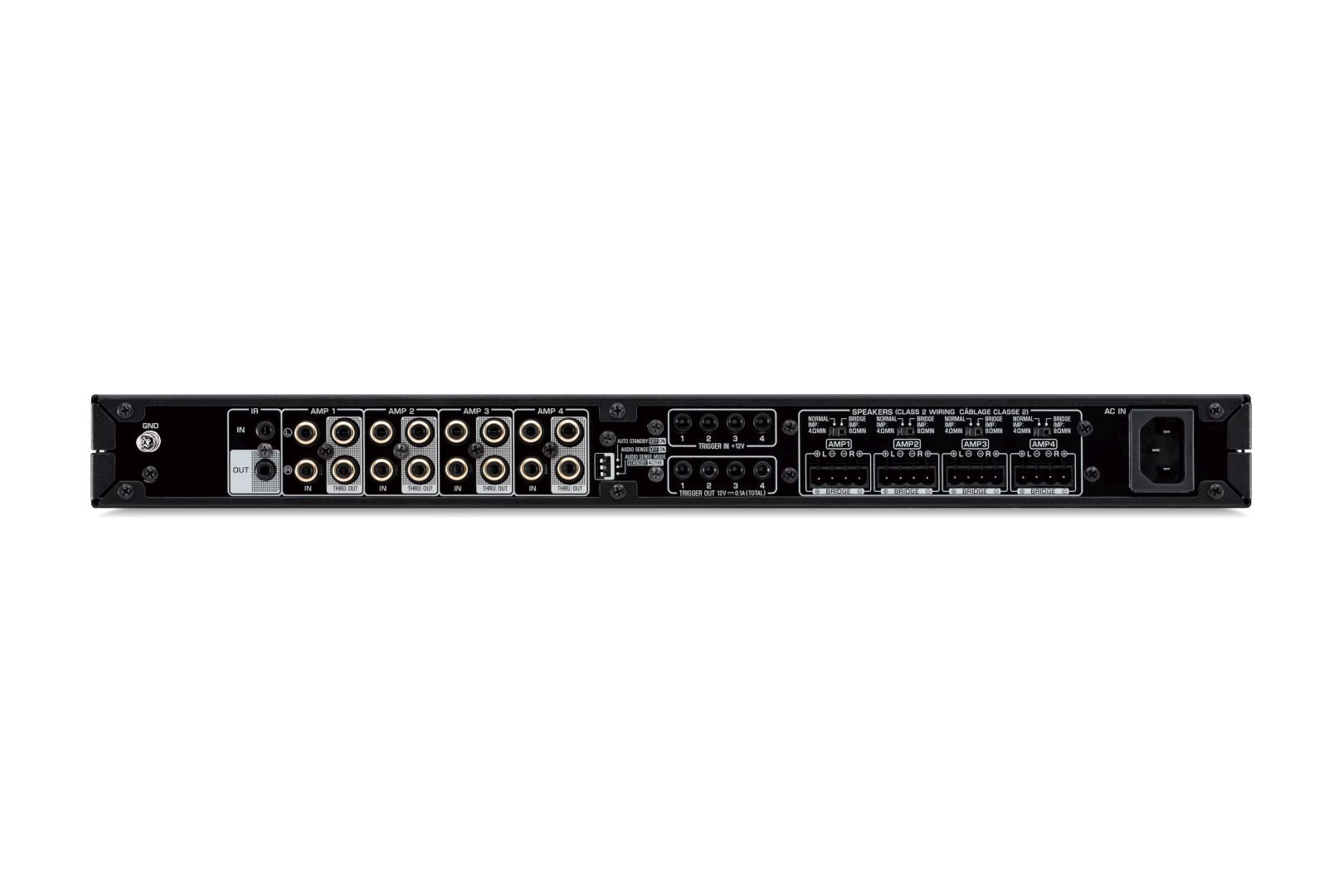 Yamaha XDA-AMP5400RK Zwart - Afbeelding 4