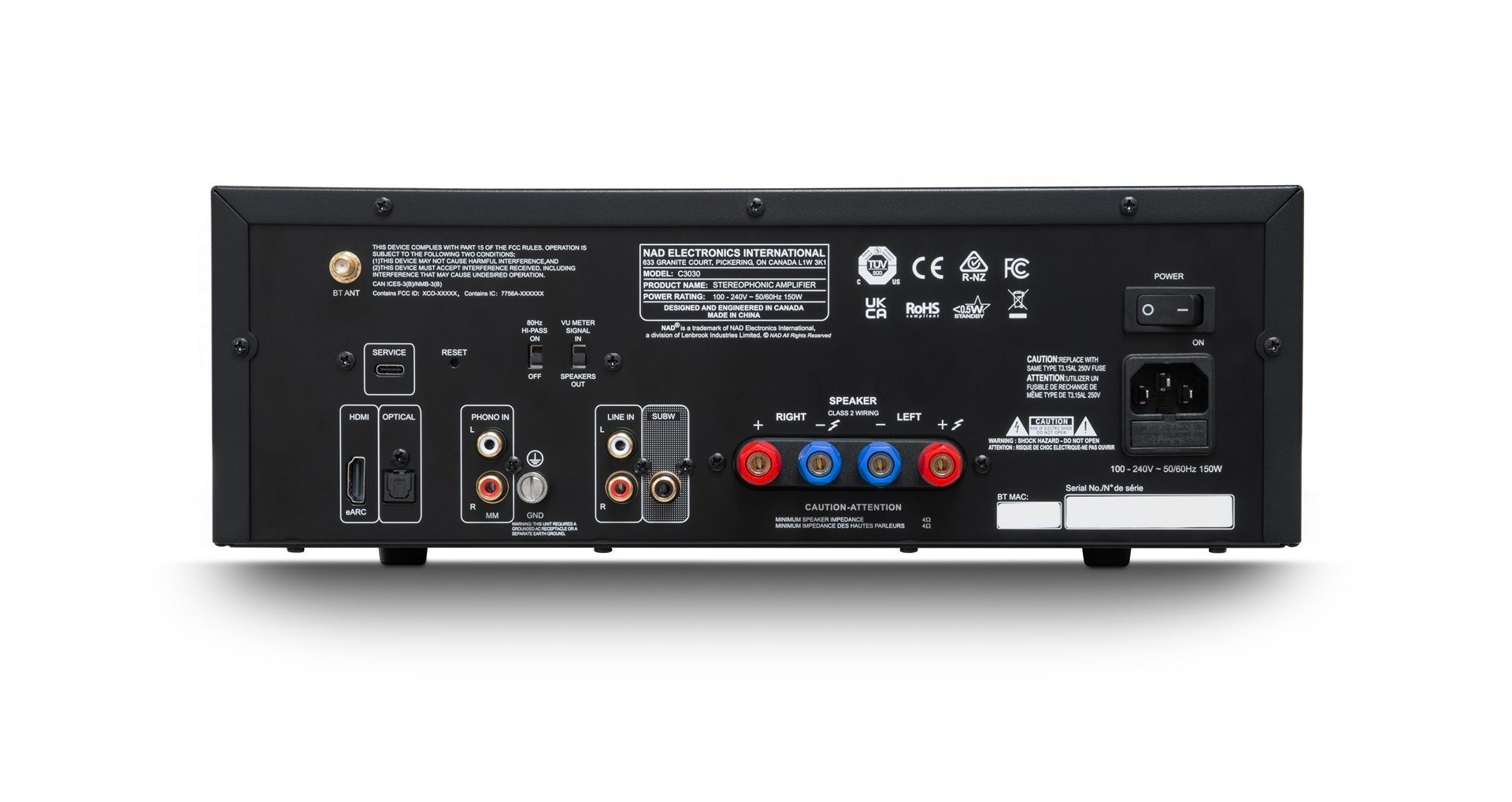 NAD C3030 Zwart - Afbeelding 2