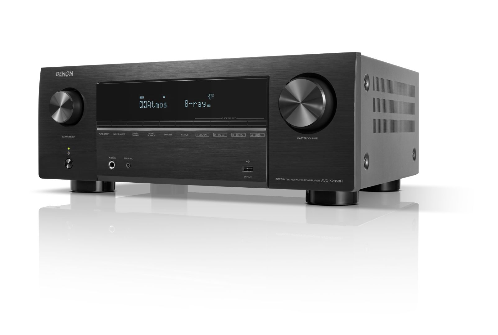 Denon AVCX2850H Zwart - Afbeelding 2