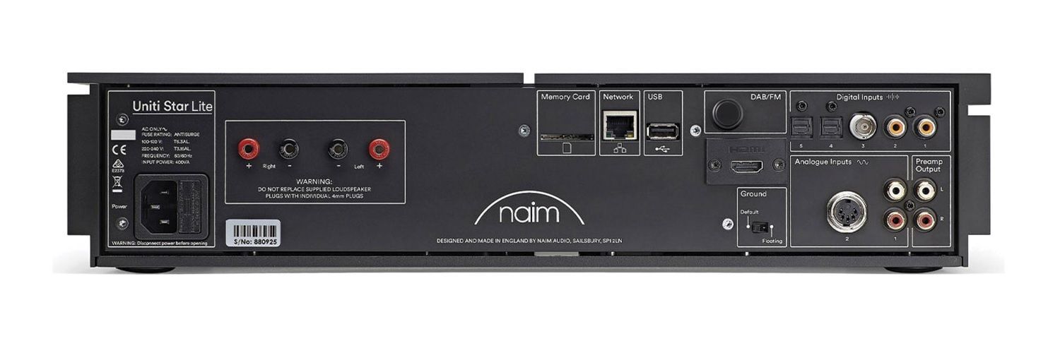 Naim Uniti Star Lite Zwart - Afbeelding 4